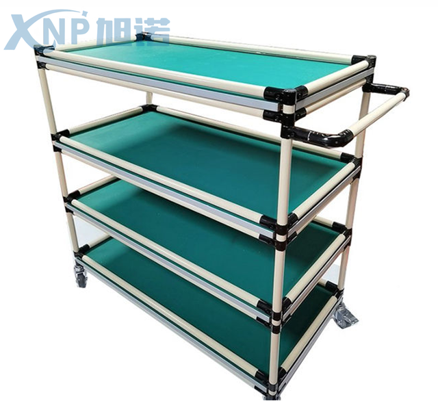 看完這4步,安裝鋁型材精益管周轉(zhuǎn)車其實很簡單