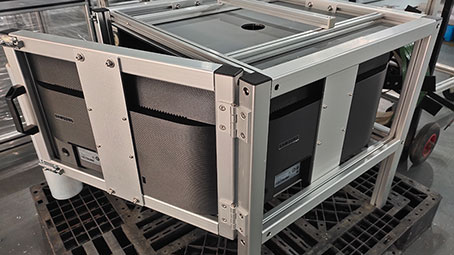 帶顯示器的鋁型材實(shí)驗(yàn)柜