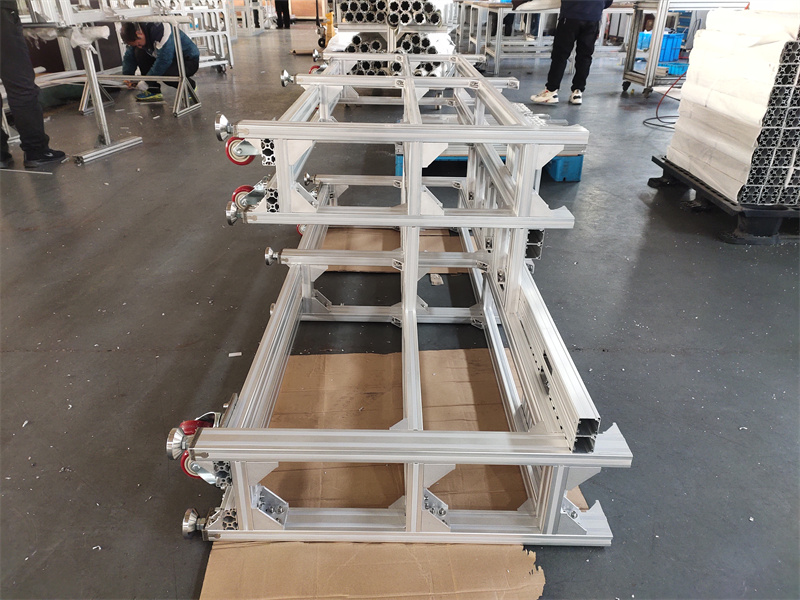 鋁型材測試設(shè)備機架框架